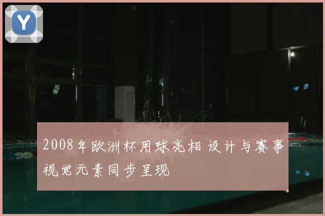 2008年欧洲杯用球亮相 设计与赛事视觉元素同步呈现