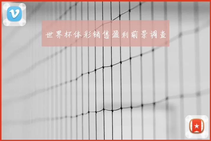 世界杯体彩销售盈利前景调查