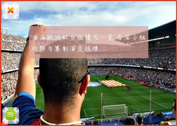 历届欧洲杯分组情况一览 各届小组对阵与赛制演变梳理